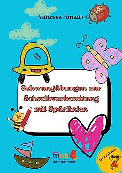 Schwungübungen zur Schreibvorbereitung mit Spürlinien