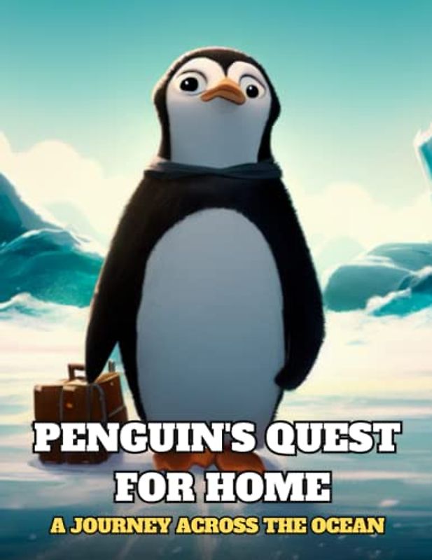 Penguin's Quest for Home - A Journey Across the Ocean: Short Story For Kids About Friendship and teamwork, Penguin Story For Kids, Gift For Kids Age 4-8