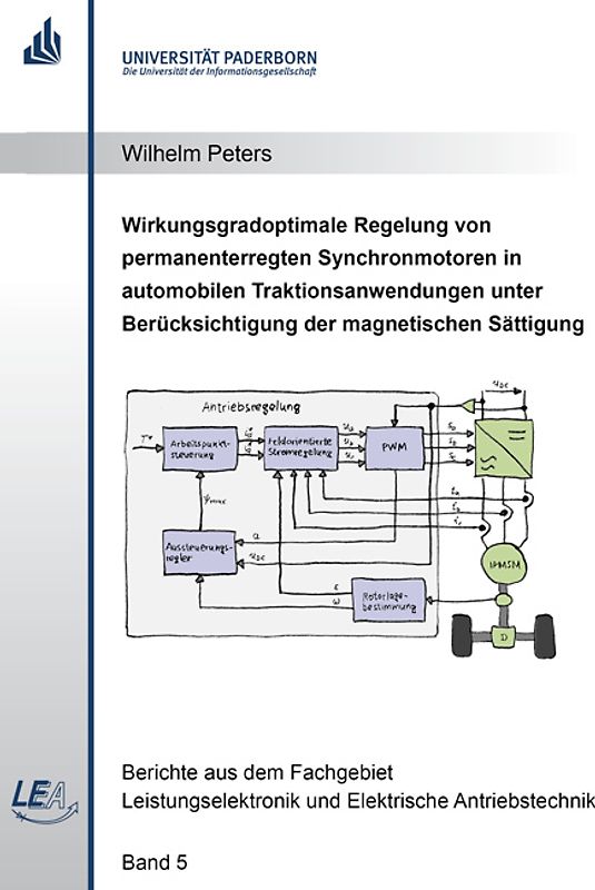 Wirkungsgradoptimale Regelung von permanenterregten Synchronmotoren in automobilen Traktionsanwendungen unter Berücksichtigung der magnetischen Sättigung