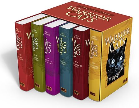 Sammelbox Warrior Cats I, Bd. 1-6 (Kat Menschik)
