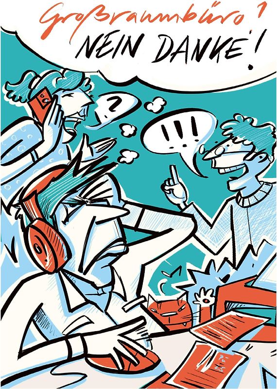 Großraumbüro? Nein danke!