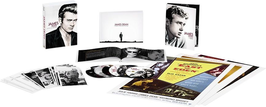 James Dean - Ultimate Collector's Edition [inkl. Buch, 3 Kinoplakate ,Produktions-Memos, 6 Discs] Blu-ray Disc