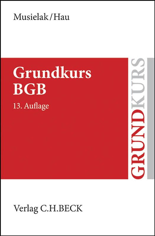 Grundkurs BGB