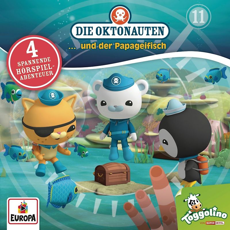 Oktonauten,Die - 11/und der Papageifisch [Audio CD]