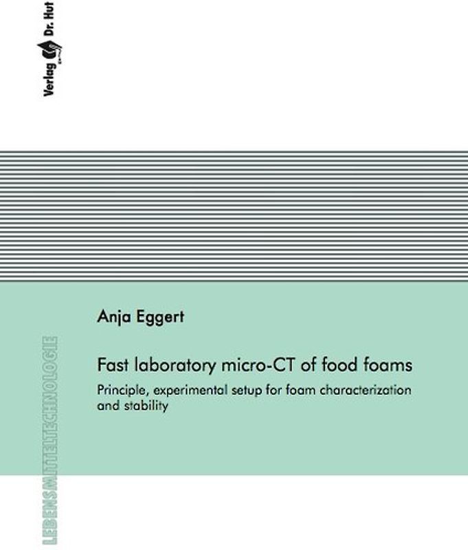 Fast laboratory micro-CT of food foams