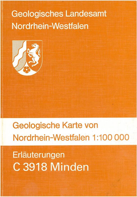 Geologische Karten von Nordrhein-Westfalen 1:100000 / Minden