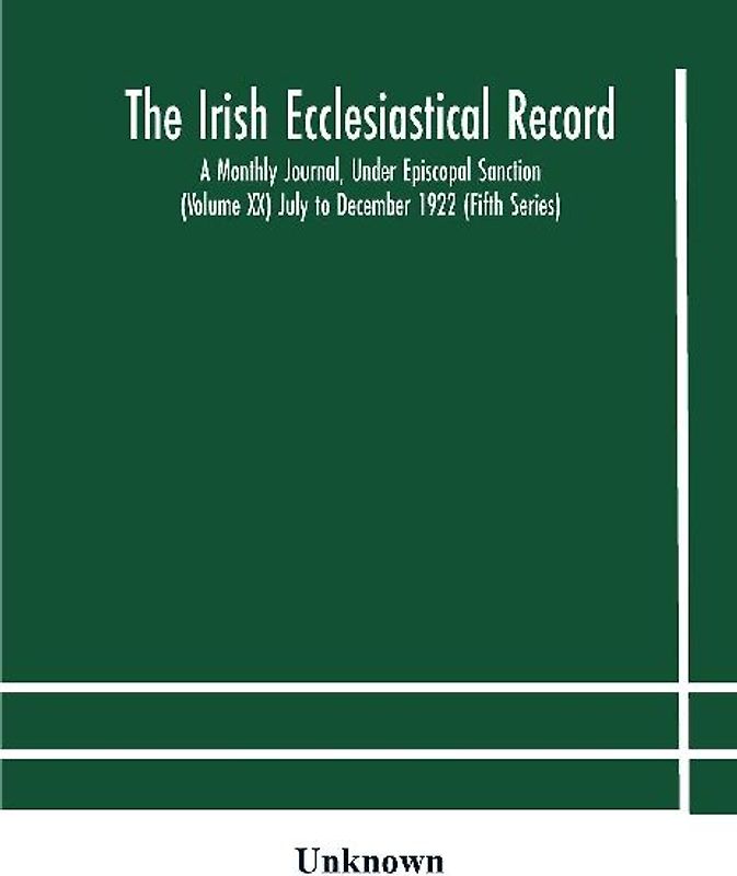 The Irish Ecclesiastical Record