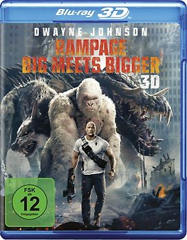 Rampage: Big Meets Bigger-Blu-ray 3D Blu-ray Disc