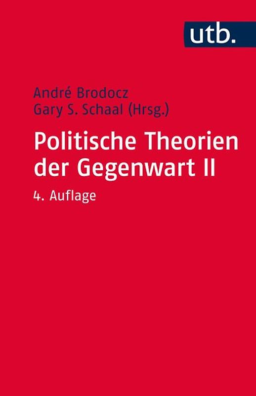 Paket Politische Theorien der Gegenwart / Politische Theorien der Gegenwart II