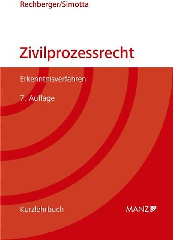 Grundriss des österreichischen Zivilprozessrechts