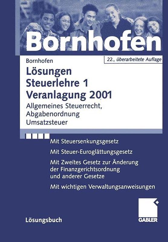 Lösungen Steuerlehre 1 Veranlagung 2001