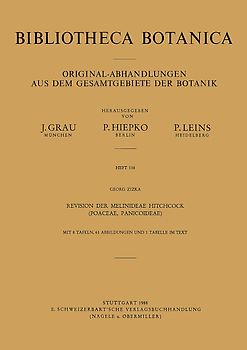 Revision der Melinideae Hitchcock (Poaceae, Panicoideae)