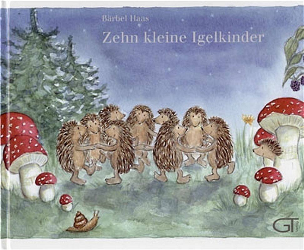 Zehn kleine Igelkinder