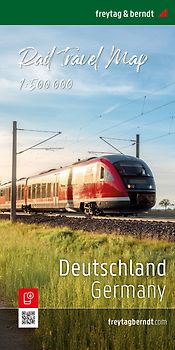 Deutschland, Rail Travel Map 1:500.000, freytag & berndt