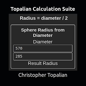 Topalian Calculation Suite