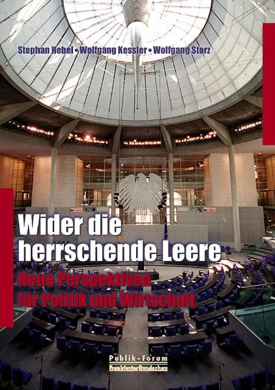 Wider die herrschende Leere