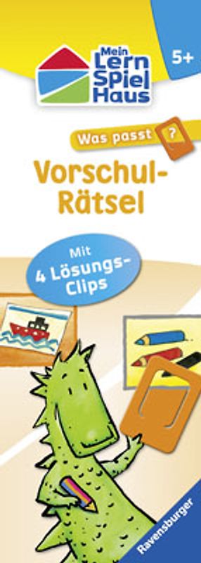 Was passt? Vorschul-Rätsel