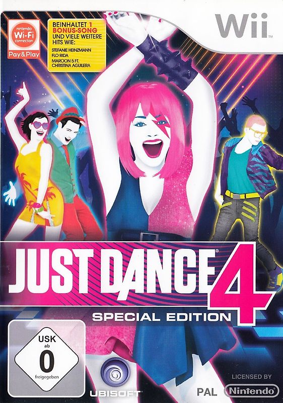 Just Dance 4 [Special Edition] Nintendo Wii
