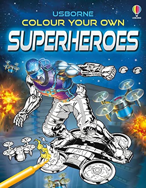 Colour Your Own Superheroes (Colouring Books)