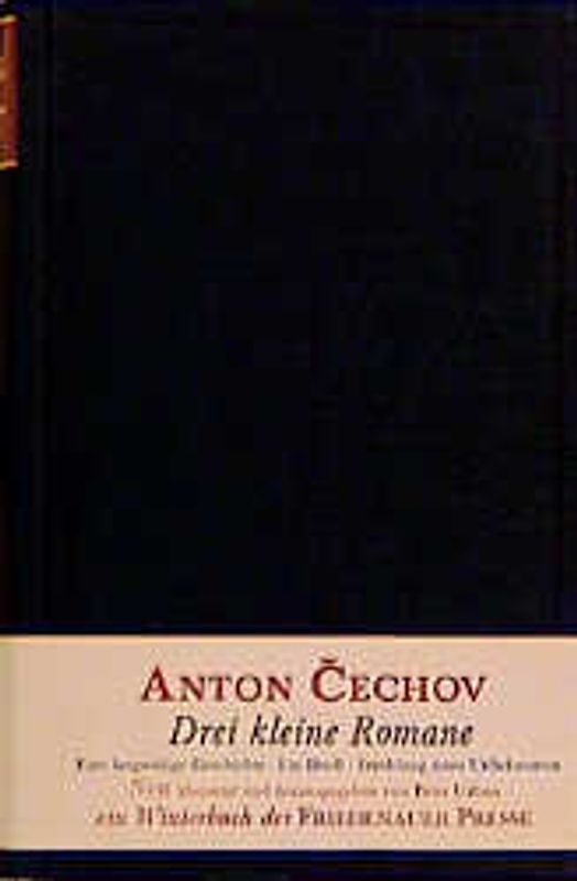 Drei kleine Romane