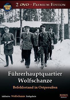 Führerhauptquartier Wolfschanze - Befehlsstand in Ostpreußen [Premium Edition, 2 DVDs] DVD