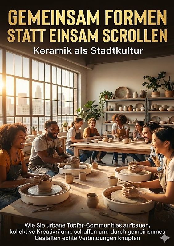 Gemeinsam formen statt einsam scrollen: Keramik als Stadtkultur