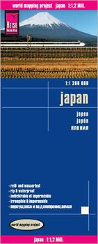 Reise Know-How Landkarte Japan (1:1.200.000)