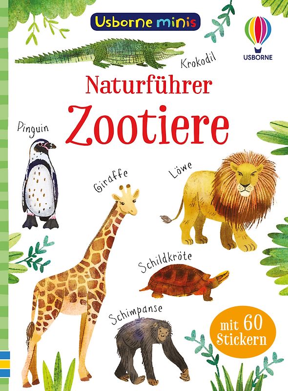 Usborne Minis Naturführer: Zootiere