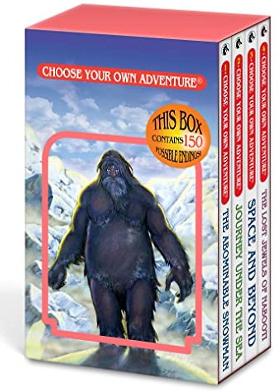 Choose Your Own Adventure 4-Book Set, Volume 1: The Abominable Snowman/Journey Under the Sea/Space and Beyond/The Lost Jewels of Nabooti