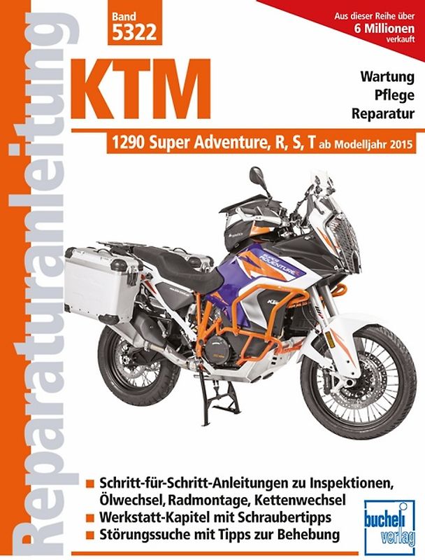 KTM 1290 Super Adventure, T, S, R