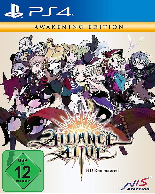 The Alliance Alive HD Remastered PlayStation 4