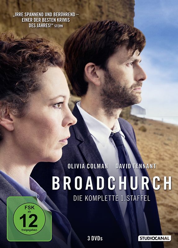 Broadchurch - Die komplette 1. Staffel [3 DVDs] DVD