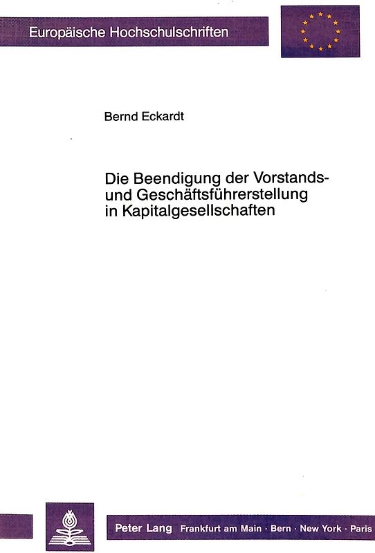 Die Beendigung der Vorstands- und Geschäftsführerstellung in Kapitalgesellschaften