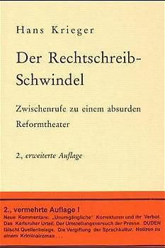 Der Rechtschreib-Schwindel
