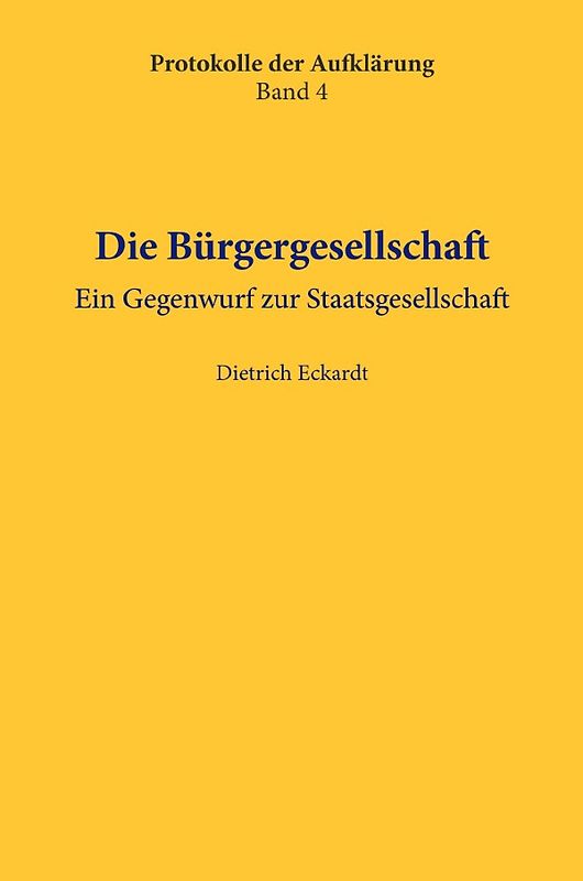 Die Bürgergesellschaft
