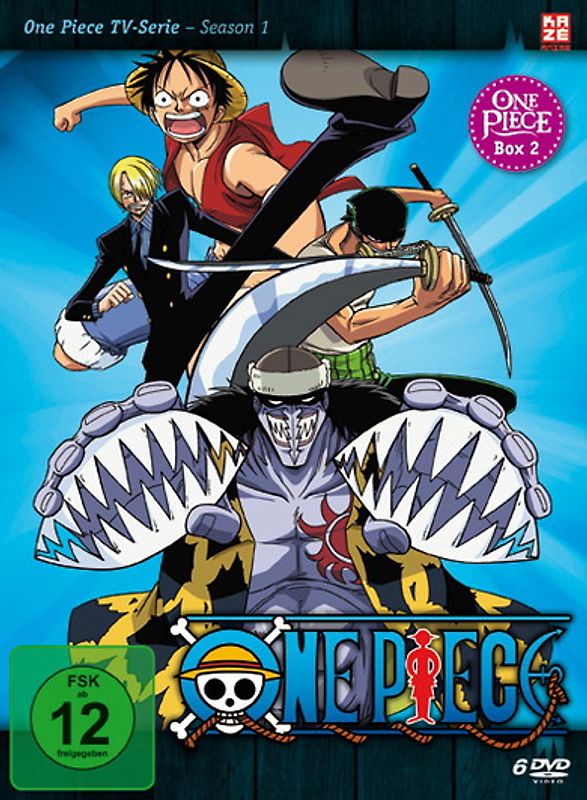 One Piece - TV-Serie, Box 2 [6 DVDs] DVD