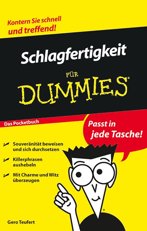 Schlagfertigkeit für Dummies Das Pocketbuch