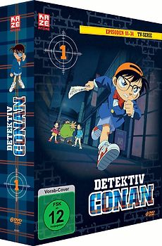 Detective Conan - Episoden 01-34 [6 Discs] DVD