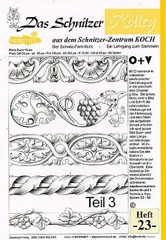 Das Schnitzer-Kolleg / Ornamente schnitzen Teil 3