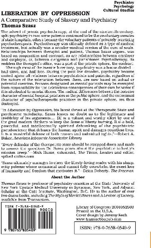 Liberation by Oppression