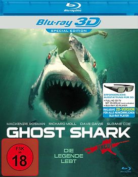 Ghost Shark - Die Legende lebt (Blu-ray 3D) 3D Blu-ray Disc