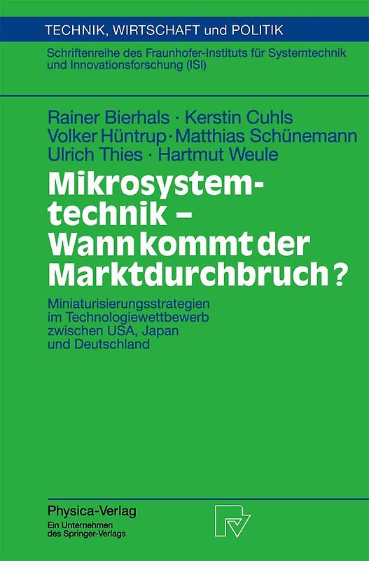 Mikrosystemtechnik - Wann kommt der Marktdurchbruch?