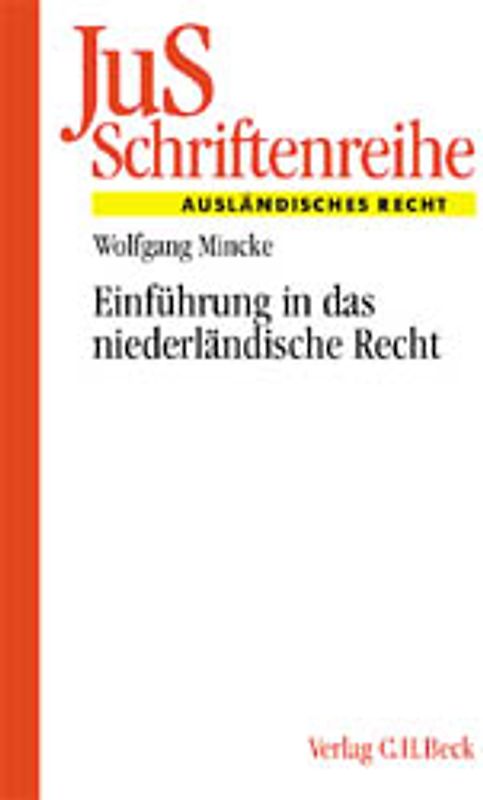 Einführung in das niederländische Recht