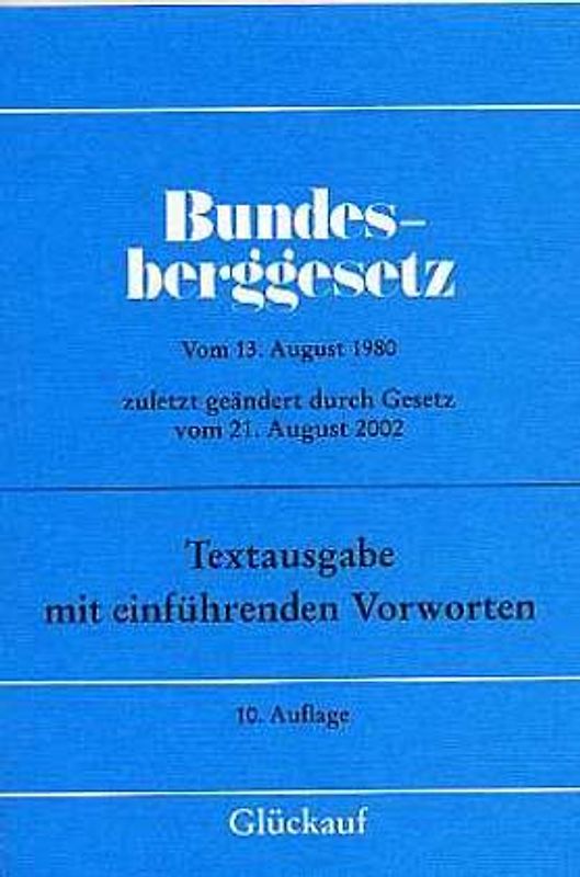 Bundesberggesetz