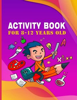 Activity book for 8-12 years old: mixed puzzl book ! Word search, Sudoku, Word scramble, coloring pages, Mazes and Draw 8,5”x11”