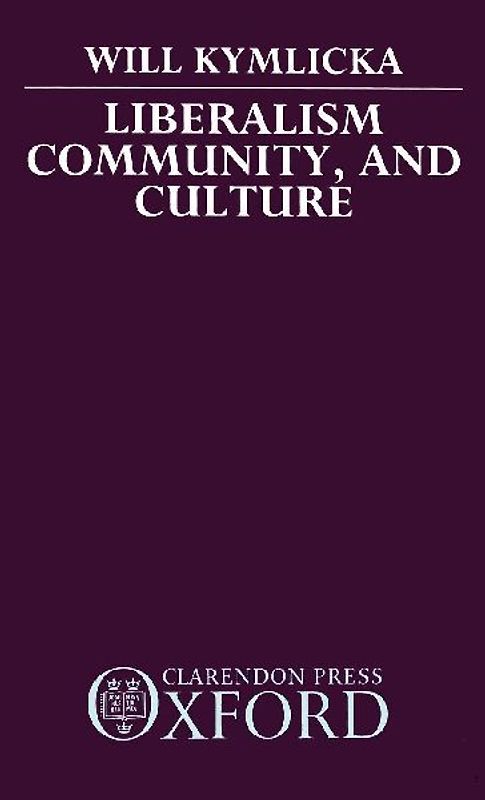 Liberalism, Community, and Culture