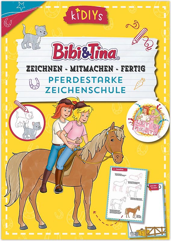 Bibi und Tina: Pferdestarke Zeichenschule - Zeichnen - Mitmachen - Fertig