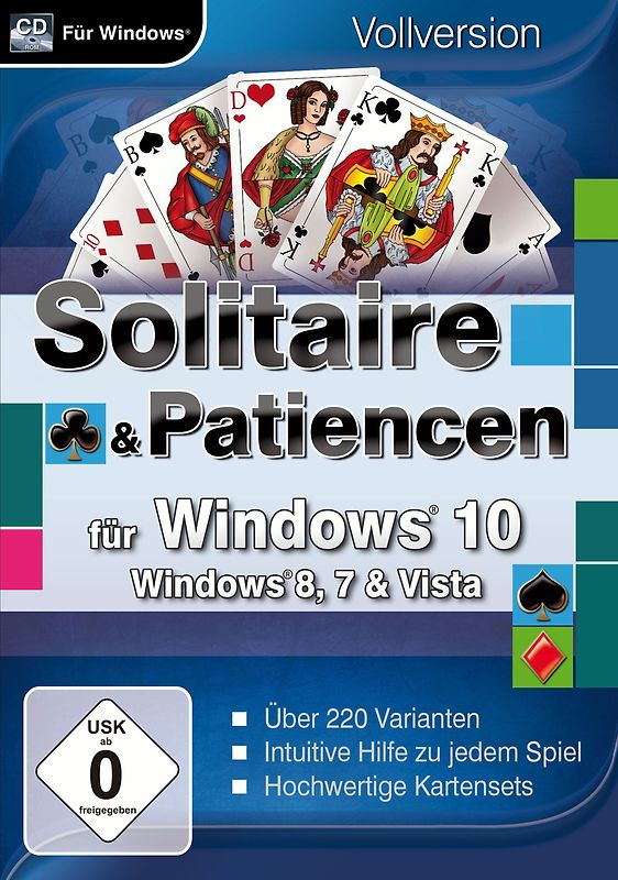 Solitaire & Patiencen für Windows 10 PC Spiele