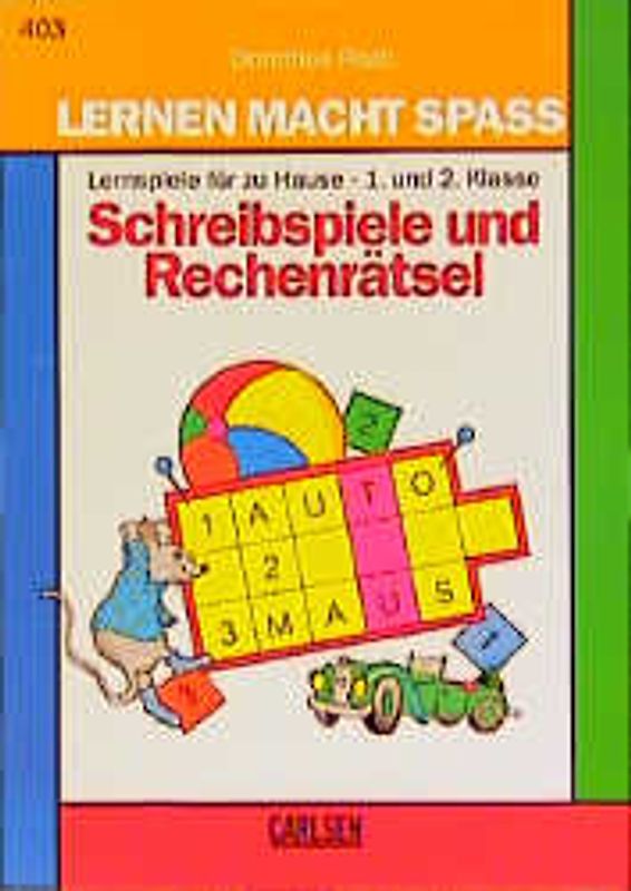 Schreibspiele und Rechenrätsel
