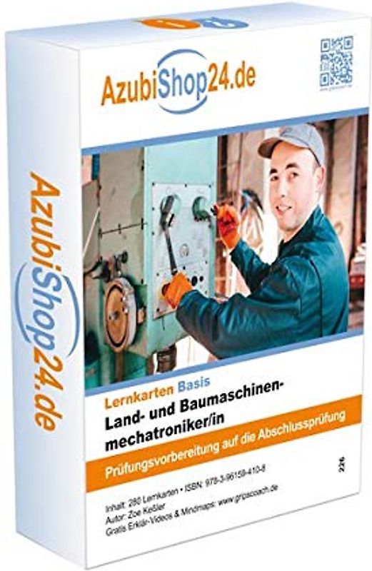 Lernkarten Land - und Baumaschinenmechatroniker /in Lernkarten Prüfungsvorbereitung
